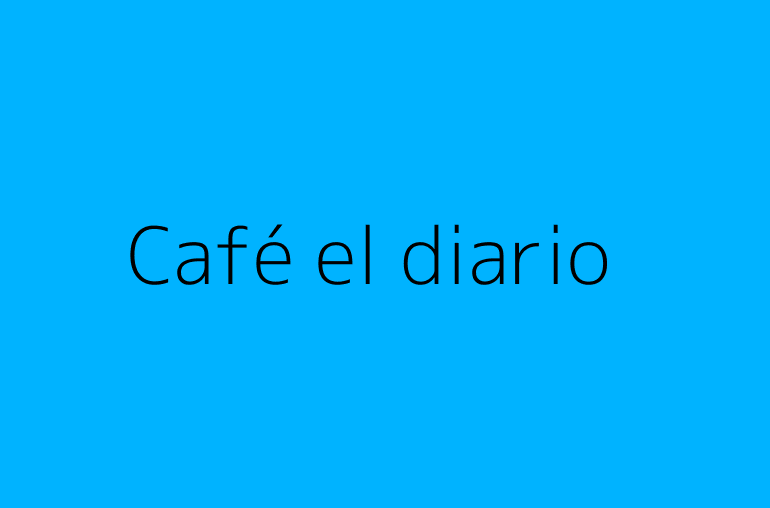 Café el diario